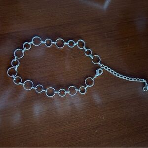 Elegant Silver Chain Anklet